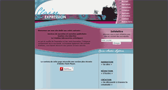 Desktop Screenshot of claireexpression.com